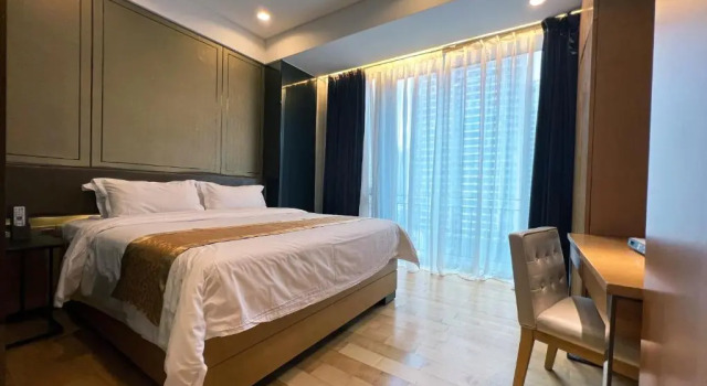 Апартаменты Business с 2 комнатами Vaperse Hotel Guangzhou Zhujiang New Town
