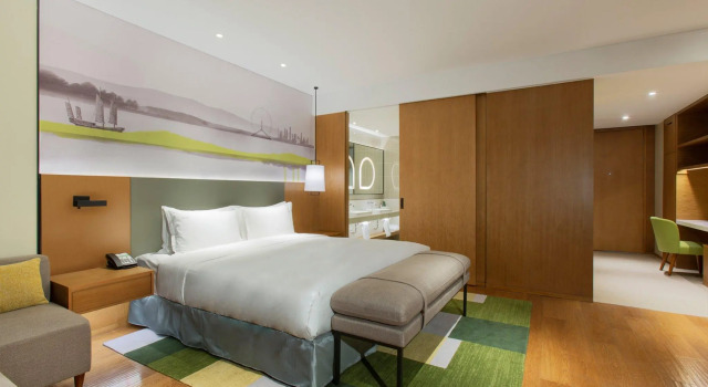 Двухместный номер Premium с видом на город Holiday Inn Hotel & Suites Tianjin Downtown by IHG