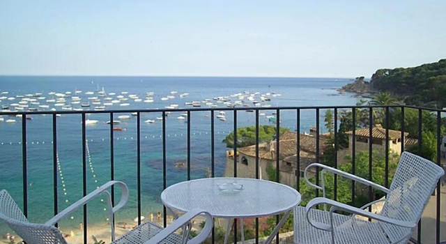 Двухместный номер Standard с балконом и с видом на море Hotel Mediterrani