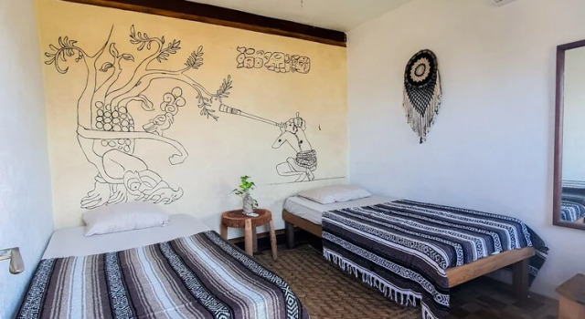 Номер Standard с видом на озеро Hostel Natura
