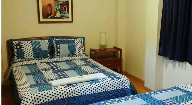 Klasický Dvoulůžkový s manželskou postelí pokoj Hostal Colibri