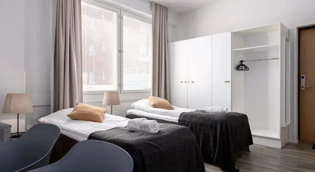 Студия Classic Forenom Serviced Apartments Rauma Kaivopuisto