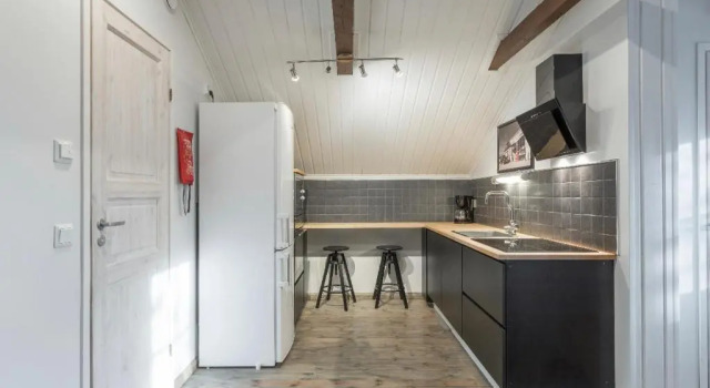 Апартаменты Unique open space loft studio in the attic