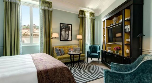 Двухместный номер Deluxe Rocco Forte Hotel De La Ville