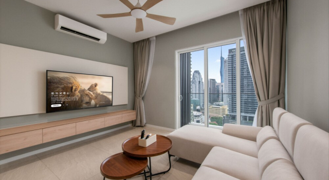 Люкс Deluxe KLCC Quill Residences by Avery #Located in the City Center #10 mins walk to Twin Towers #Infinity pool#中英文房东