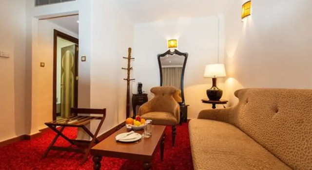 Balkonlu Lüks çift kişilik oda Hôtel Taghit Saoura