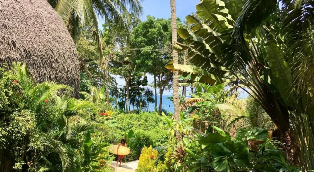 Villa 1 Schlafzimmer mit Balkon und mit Blick Villa Monyet Java