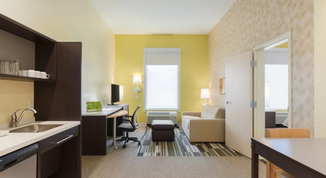 Люкс c 1 комнатой Home2 Suites By Hilton Youngstown