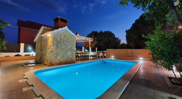Коттедж Villa KRNIC SOL - Split, Solin with a heated pool