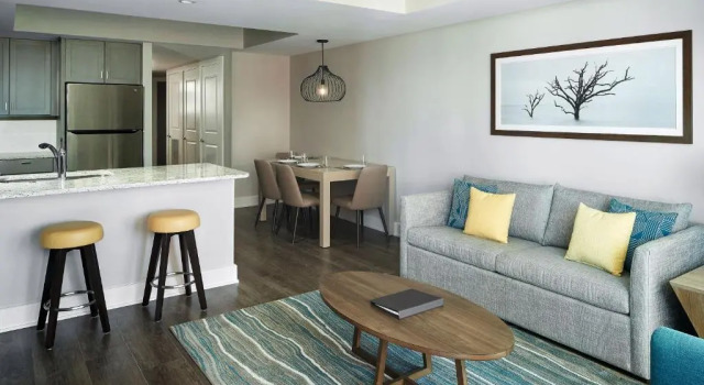 Двухместный люкс c 1 комнатой Hilton Grand Vacations Club Ocean Enclave Myrtle Beach