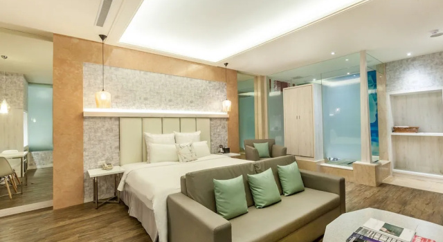 Двухместный номер Deluxe Six Star Motel-Zhongli