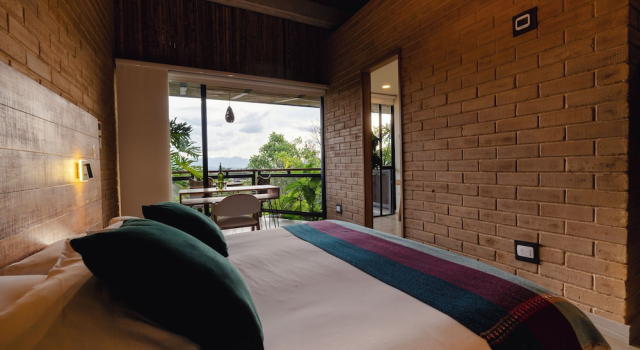 Двухместный номер Deluxe с балконом Cannúa Lodge Hotel