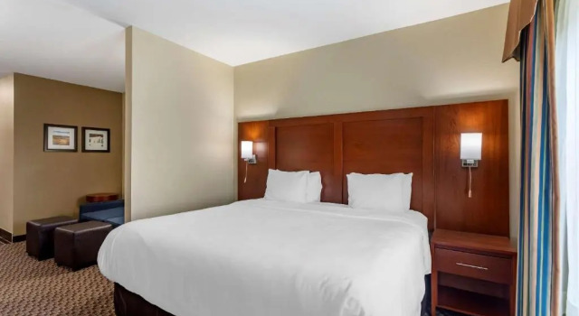 Двухместный номер для гостей с ограниченными возможностями Comfort Inn & Suites Carbondale University Area