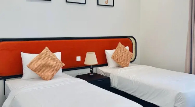 Апартаменты Deluxe с 2 комнатами с балконом JM Apartment Hillside Phu Quoc