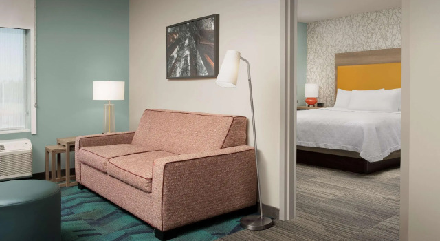 Двухместный люкс c 1 комнатой Home2 Suites By Hilton Clovis Fresno Airport