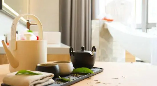 Двухместный люкс с видом на город Haoting Suites Hotel (Chongqing The Ring Guanghuan Brunch)