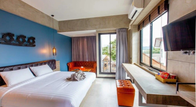 Двухместный номер Standard с балконом Loft Mania Boutique Hotel