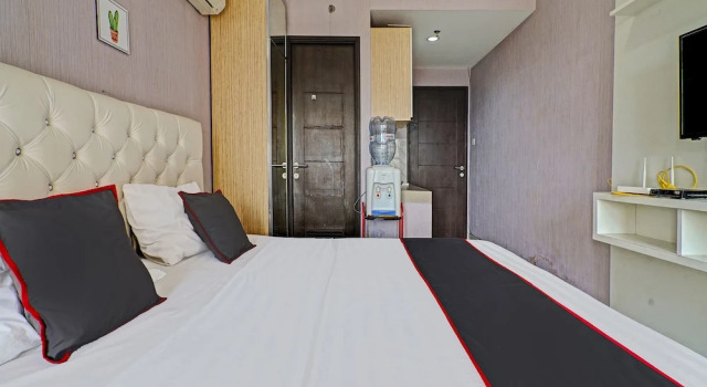 Номер Deluxe OYO Life 92548 M-square Apartment By Lins Pro