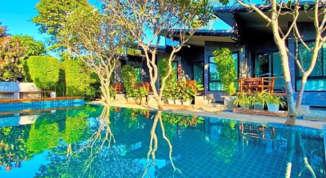 Номер Deluxe с видом на бассейн Family House Zen Boutique Resort