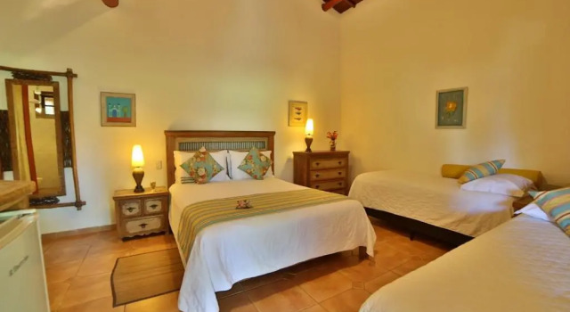 Четырёхместный номер Standard Leão de Judá Charme Hotel