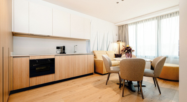 Апартаменты Hôtel des Innovations - Hôtel & Appartements - Votre séjour entre Fribourg, ville médiévale et La Gruyère et ses Bains