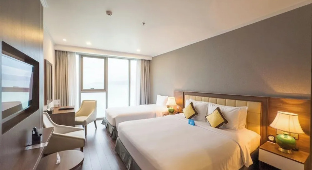 Трёхместный номер Deluxe с видом на океан Nha Trang Horizon Hotel