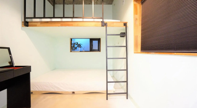 Pat în dormitor (dormitor pentru femei) Seoul Cube Ewha - Hostel