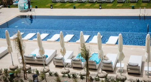 Двухместный номер Deluxe с балконом и с видом на море Serbellas Boutique Hotel