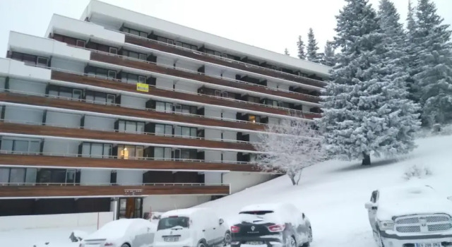 Le Flocon-Studio cabine-Balcon 4-6 Pers à 100m des pistes