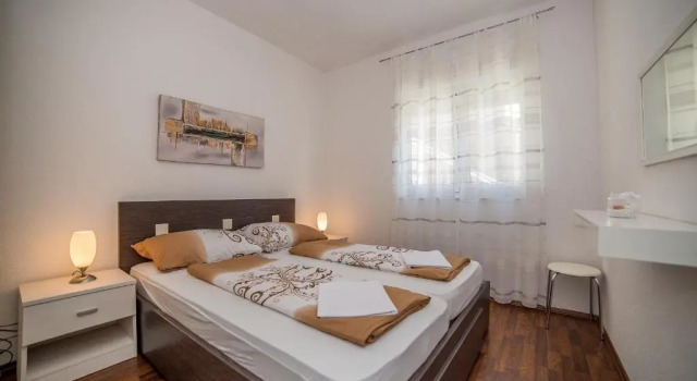 Апартаменты c 1 комнатой с балконом и с видом на море Apartments Kati