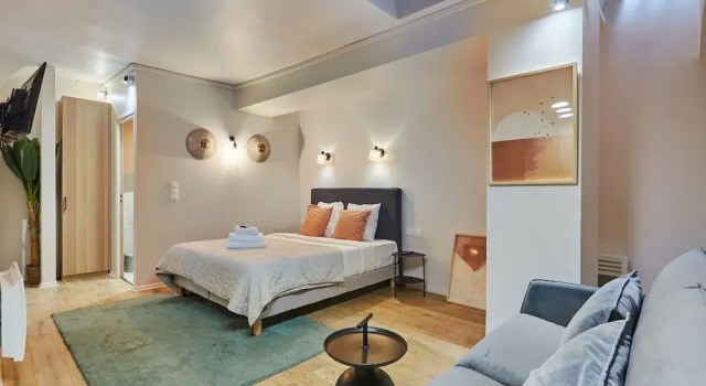 Апартаменты Charming Duplex 1 Bedroom Center of Paris