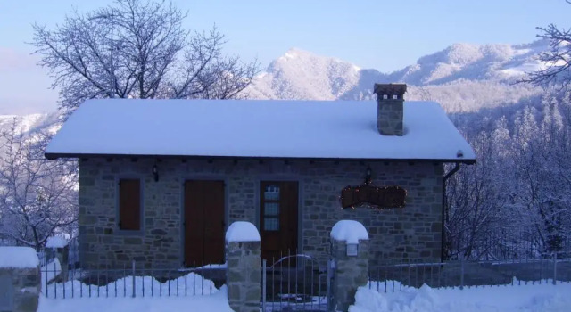 Апартаменты с видом на горы Agriturismo Il Falco del Monte Fumaiolo