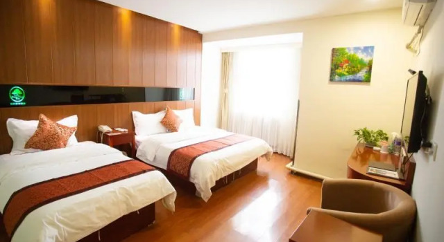Семейный номер Standard GreenTree Inn TianJin Ji County South YuYang Road GuLou Square Express Hotel