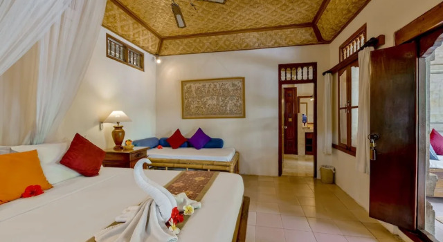 Номер Superior с видом на бассейн Kebun Indah Ubud