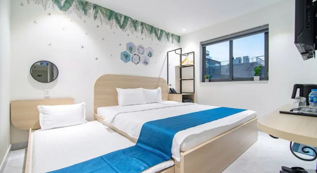Двухместный номер Deluxe Bin Bin Hotel 14 Near Vstar School D7