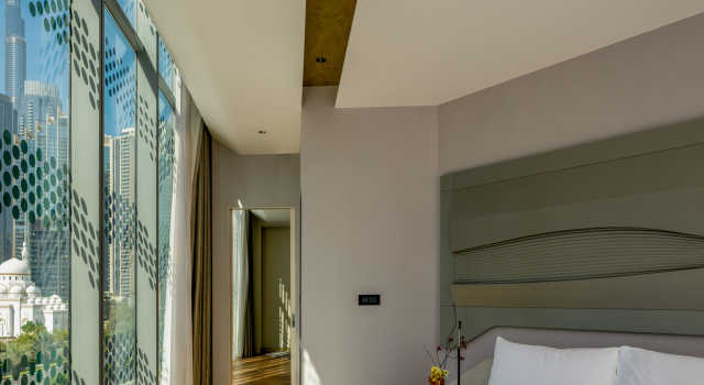 Люкс с видом на Бурдж-Халифа ME by Meliá Dubai Residences