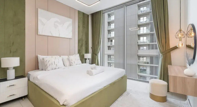 Апартаменты Lavish 2BR Apartment in Sobha Creek Vistas Reserve