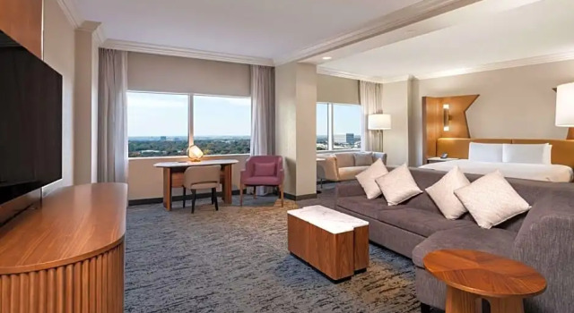 Двухместная студия Superior с видом на город Hilton Dallas Lincoln Centre by the Galleria