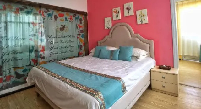 Четырёхместный семейный люкс Haiyang Lanlan Erhai Garden Sea View Inn