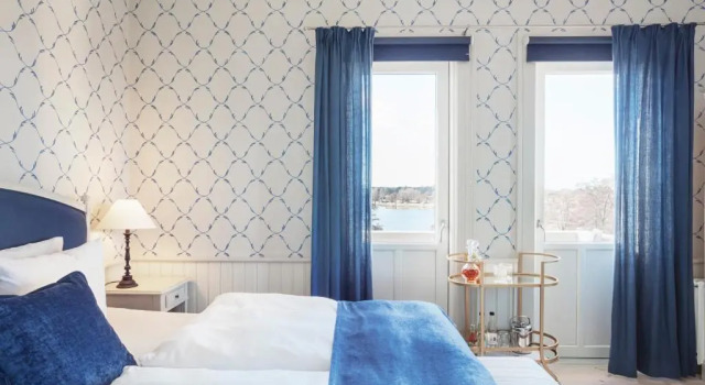 Двухместный номер Deluxe с балконом и с видом на море Hotel Bretagne