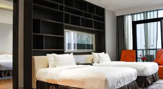 Люкс Executive с 2 комнатами Fliport Hotel Zhangzhou Yuanshan