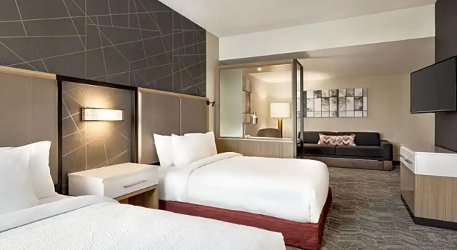 Четырёхместный люкс SpringHill Suites by Marriott Camp Hill