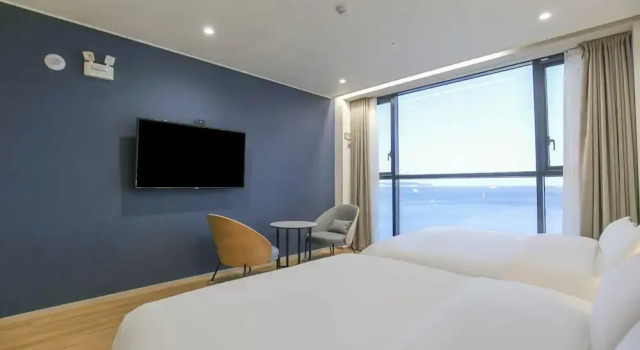 Двухместный семейный номер Standard Pohang Hound Hotel Songdo Beach