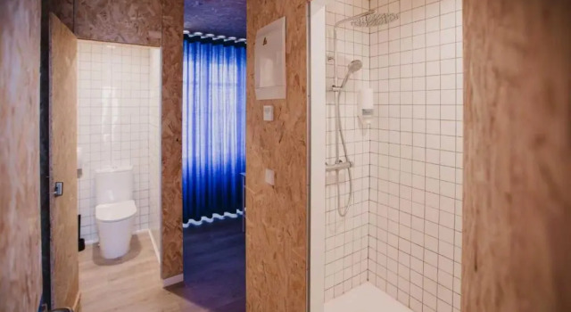 Кровать в общем номере SubUp Hostel