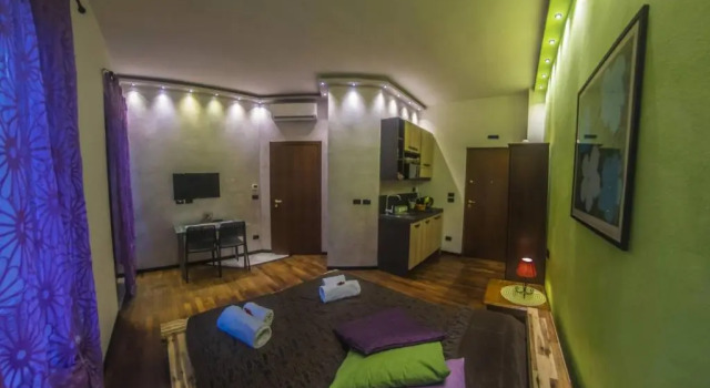 Апартаменты с 2 комнатами с балконом Marconi Rooms and Apartments