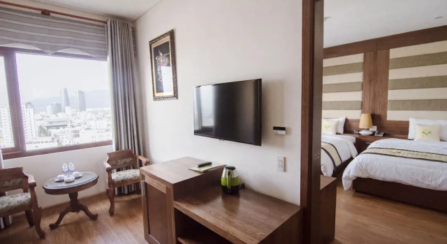 Семейный номер Standard Moonlight Hotel Da Nang - Near Dragon Bridge