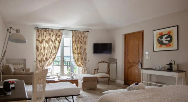 Двухместный номер Deluxe Hôtel & Restaurant Alain Llorca