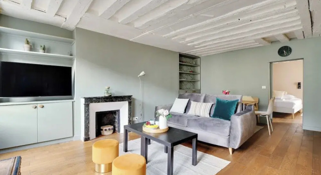 Апартаменты Chic Apartment -1br/4p- Haut Marais / Republique