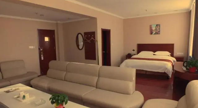 GrreenTree Inn HeBei ZhangJiaKou KangBao County HuiNong Whole-sale Vegetable Market Shell Hotel, Book Hotel Kangbao Hebei