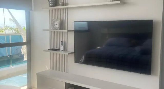 Apartamento en piso 20 con vista al mar y Sierra nevada en Santa Marta Edificio Samaria Club de Playa cerca de cabo tortuga